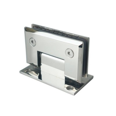 Stainless Steel 90 Degree Glass Shower Hinge Brass Shower Door Pivot Hinge For Bathroom Glass Screen Hinges